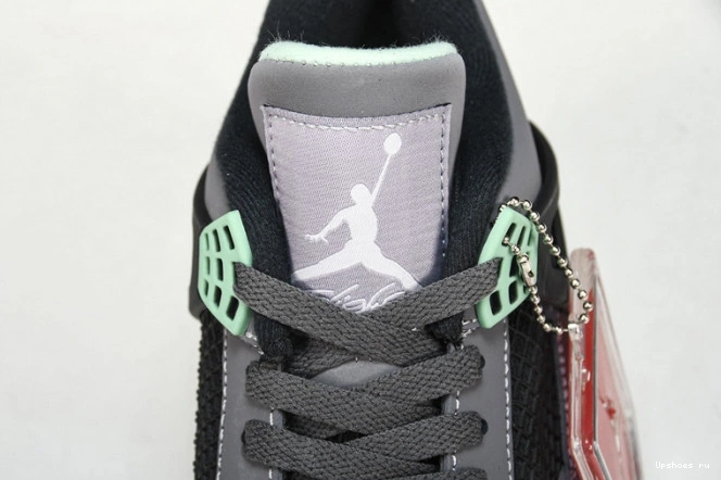 308497-033 Retro 4 Glow Air Jordan Green 0711